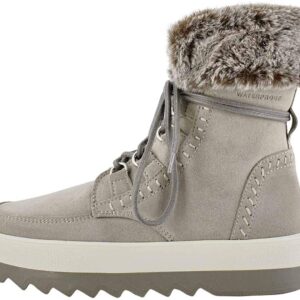 COUGAR Women's Vanetta Lace Up Waterproof Winter Boot Mushroom 7 Medium US