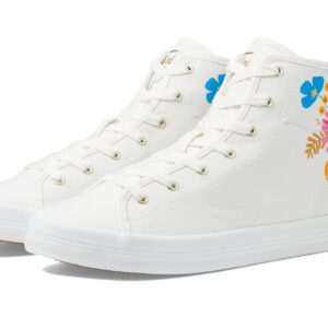 Keds x Rifle Paper Kickstart Hi Sicily White 6.5 M (B)
